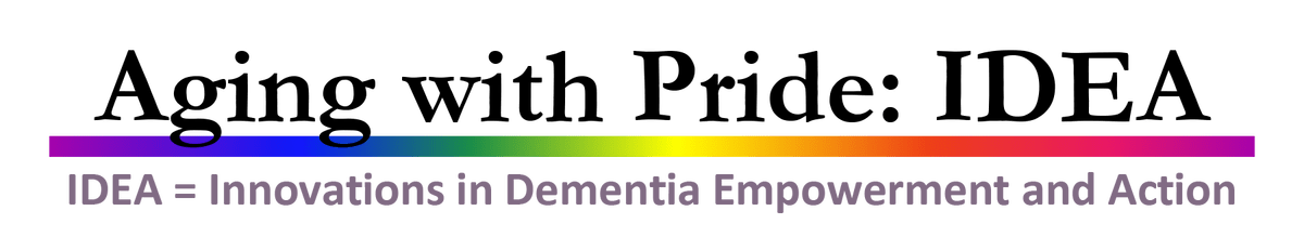 Aging with Pride IDEA logo