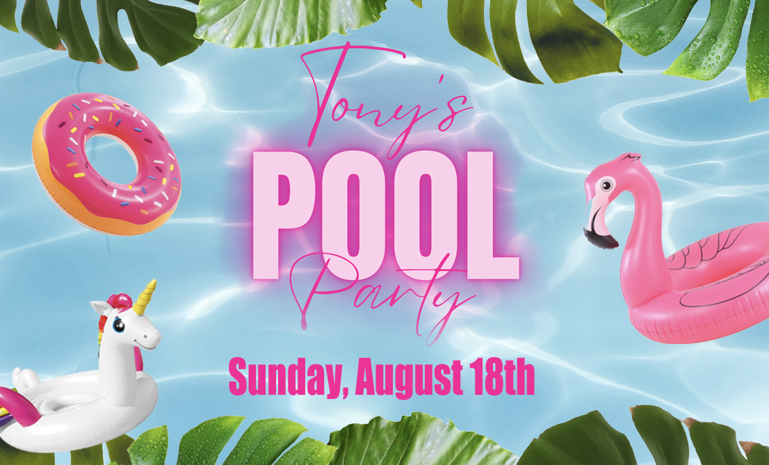 Pool Party at Tony's - The Grand LGBTQ Interest Group